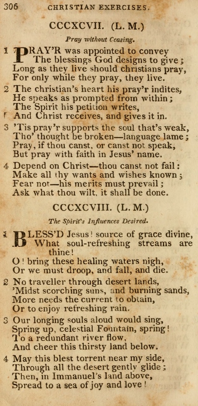 The Cluster of Spiritual Songs, Divine Hymns and Sacred Poems: being chiefly a collection (3rd ed. rev.) page 306