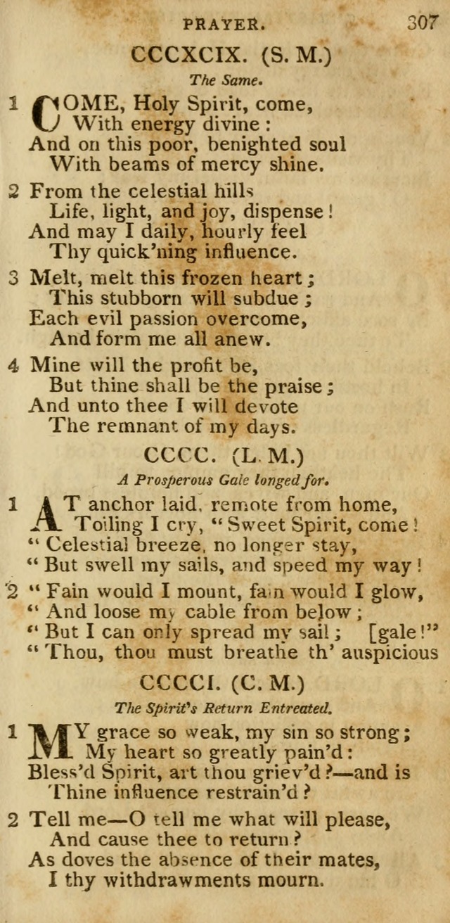 The Cluster of Spiritual Songs, Divine Hymns and Sacred Poems: being chiefly a collection (3rd ed. rev.) page 307