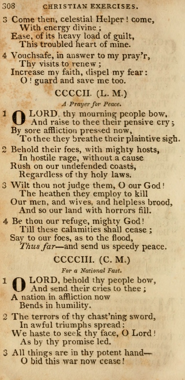 The Cluster of Spiritual Songs, Divine Hymns and Sacred Poems: being chiefly a collection (3rd ed. rev.) page 308