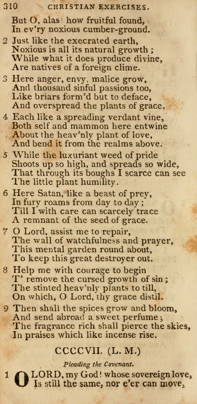 The Cluster of Spiritual Songs, Divine Hymns and Sacred Poems: being chiefly a collection (3rd ed. rev.) page 310