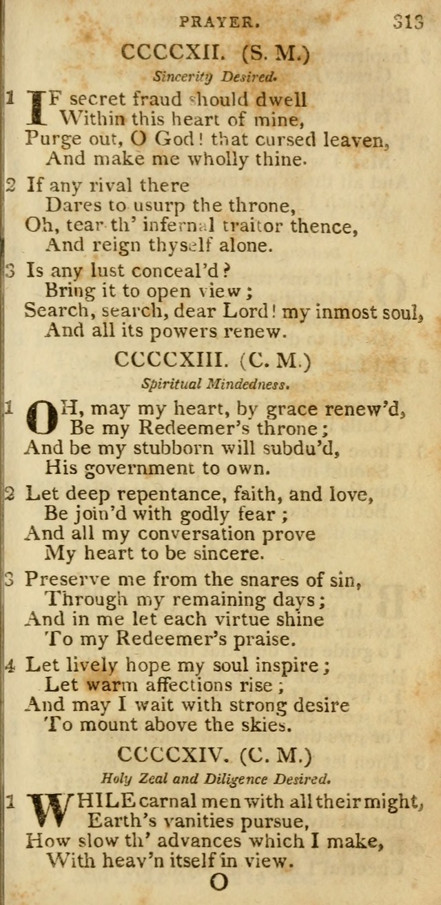 The Cluster of Spiritual Songs, Divine Hymns and Sacred Poems: being chiefly a collection (3rd ed. rev.) page 313