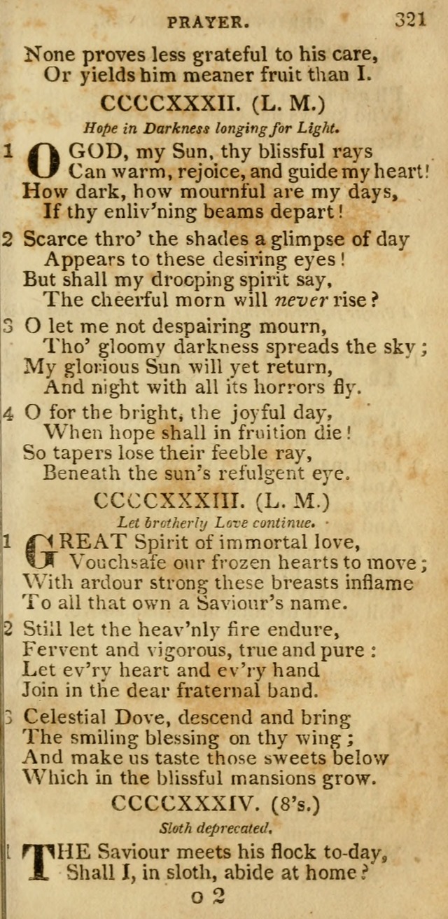 The Cluster of Spiritual Songs, Divine Hymns and Sacred Poems: being chiefly a collection (3rd ed. rev.) page 321