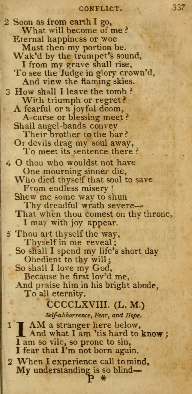 The Cluster of Spiritual Songs, Divine Hymns and Sacred Poems: being chiefly a collection (3rd ed. rev.) page 337