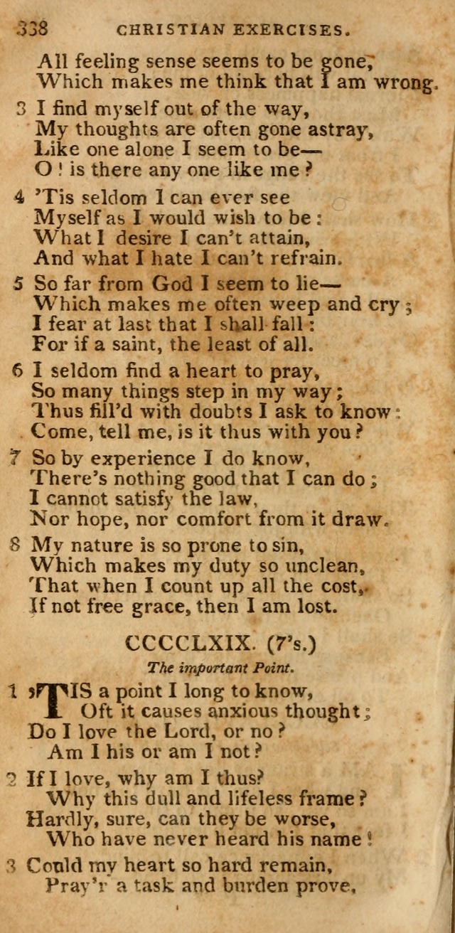 The Cluster of Spiritual Songs, Divine Hymns and Sacred Poems: being chiefly a collection (3rd ed. rev.) page 338