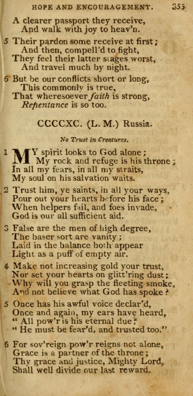 The Cluster of Spiritual Songs, Divine Hymns and Sacred Poems: being chiefly a collection (3rd ed. rev.) page 355