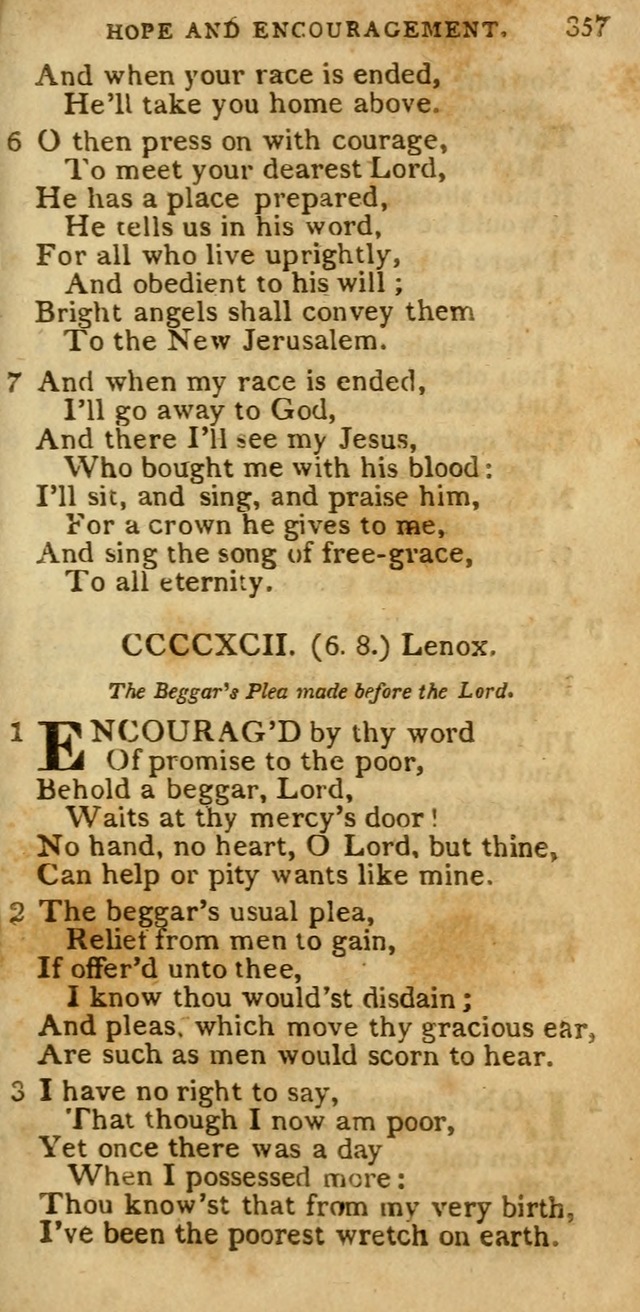 The Cluster of Spiritual Songs, Divine Hymns and Sacred Poems: being chiefly a collection (3rd ed. rev.) page 357