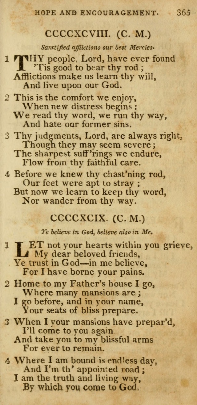 The Cluster of Spiritual Songs, Divine Hymns and Sacred Poems: being chiefly a collection (3rd ed. rev.) page 365