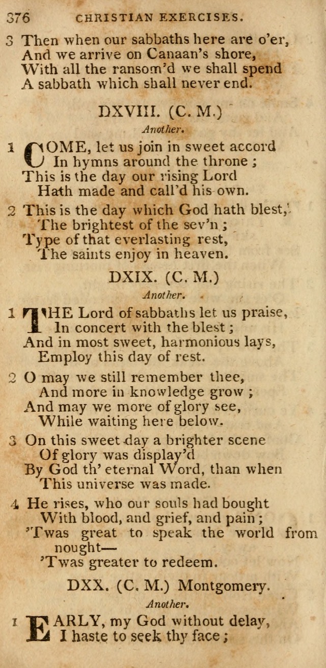 The Cluster of Spiritual Songs, Divine Hymns and Sacred Poems: being chiefly a collection (3rd ed. rev.) page 376