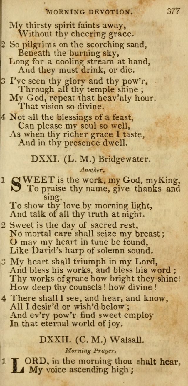 The Cluster of Spiritual Songs, Divine Hymns and Sacred Poems: being chiefly a collection (3rd ed. rev.) page 377