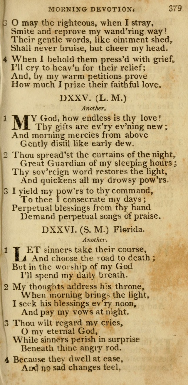 The Cluster of Spiritual Songs, Divine Hymns and Sacred Poems: being chiefly a collection (3rd ed. rev.) page 379