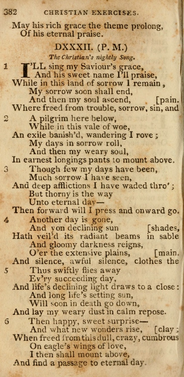 The Cluster of Spiritual Songs, Divine Hymns and Sacred Poems: being chiefly a collection (3rd ed. rev.) page 382