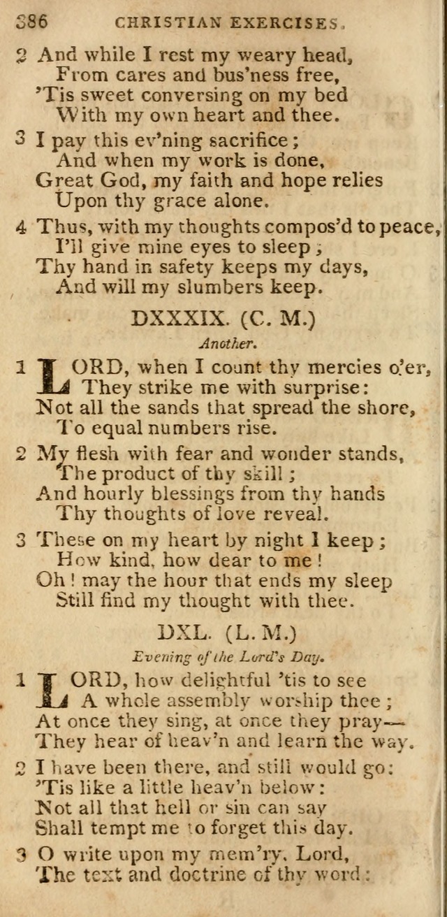 The Cluster of Spiritual Songs, Divine Hymns and Sacred Poems: being chiefly a collection (3rd ed. rev.) page 386