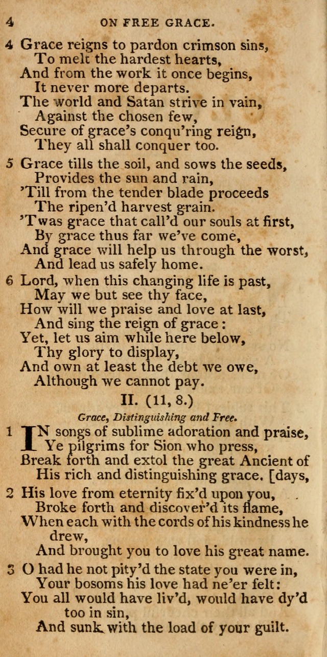 The Cluster of Spiritual Songs, Divine Hymns and Sacred Poems: being chiefly a collection (3rd ed. rev.) page 4