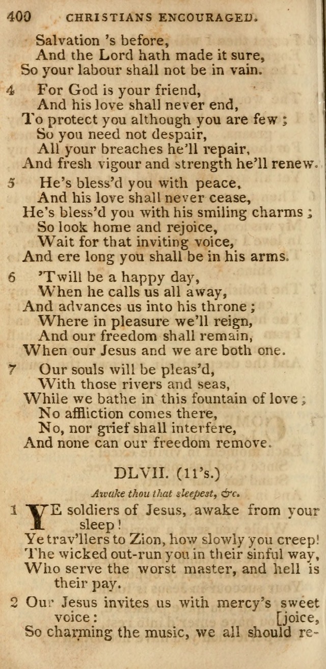 The Cluster of Spiritual Songs, Divine Hymns and Sacred Poems: being chiefly a collection (3rd ed. rev.) page 400