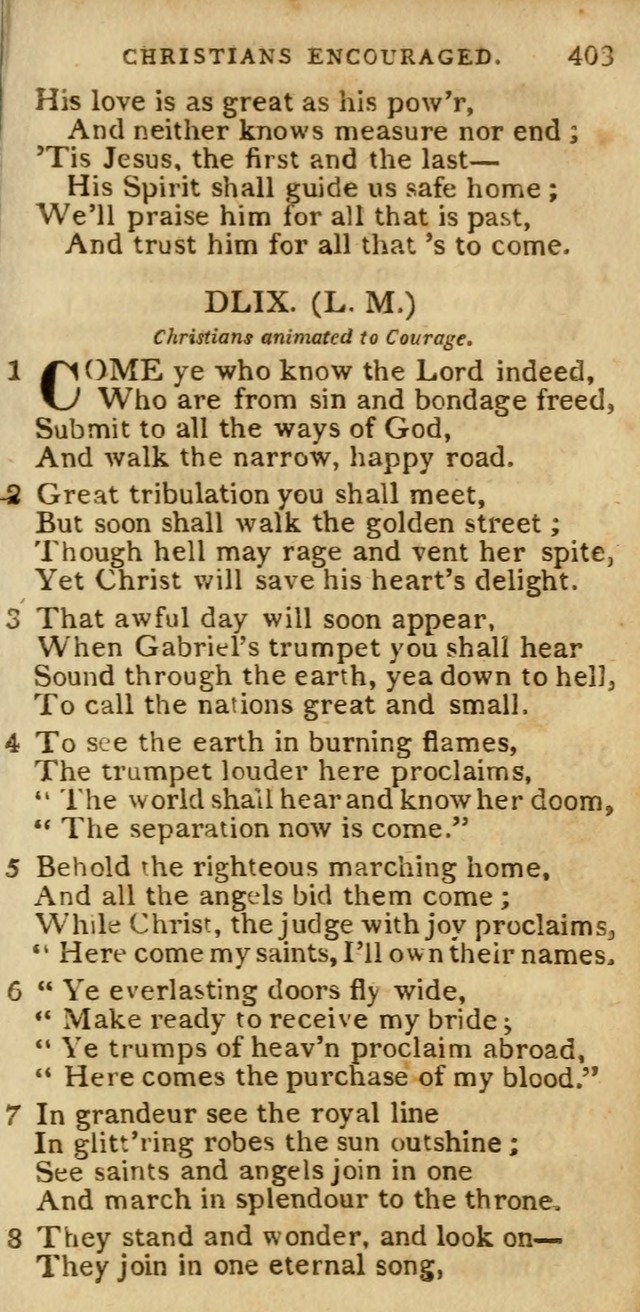 The Cluster of Spiritual Songs, Divine Hymns and Sacred Poems: being chiefly a collection (3rd ed. rev.) page 403