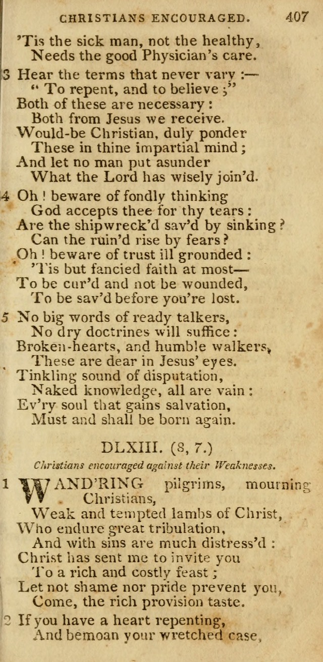 The Cluster of Spiritual Songs, Divine Hymns and Sacred Poems: being chiefly a collection (3rd ed. rev.) page 407