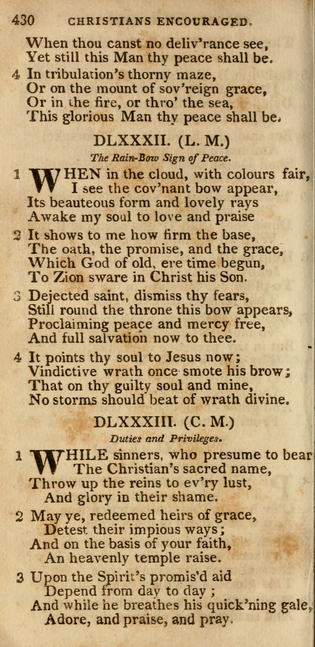 The Cluster of Spiritual Songs, Divine Hymns and Sacred Poems: being chiefly a collection (3rd ed. rev.) page 430