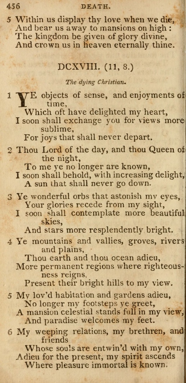 The Cluster of Spiritual Songs, Divine Hymns and Sacred Poems: being chiefly a collection (3rd ed. rev.) page 456