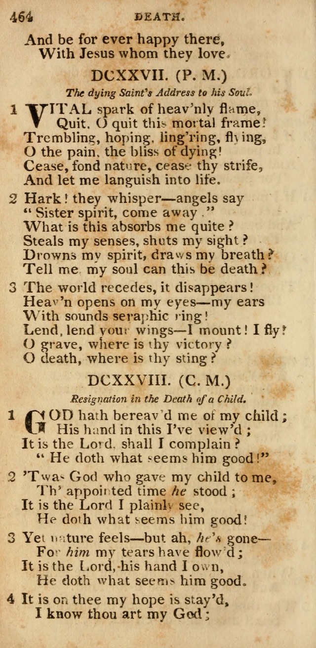 The Cluster of Spiritual Songs, Divine Hymns and Sacred Poems: being chiefly a collection (3rd ed. rev.) page 464