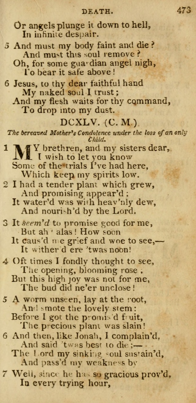 The Cluster of Spiritual Songs, Divine Hymns and Sacred Poems: being chiefly a collection (3rd ed. rev.) page 473