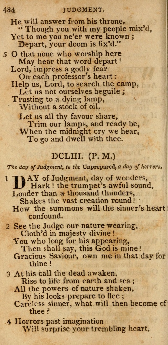 The Cluster of Spiritual Songs, Divine Hymns and Sacred Poems: being chiefly a collection (3rd ed. rev.) page 484