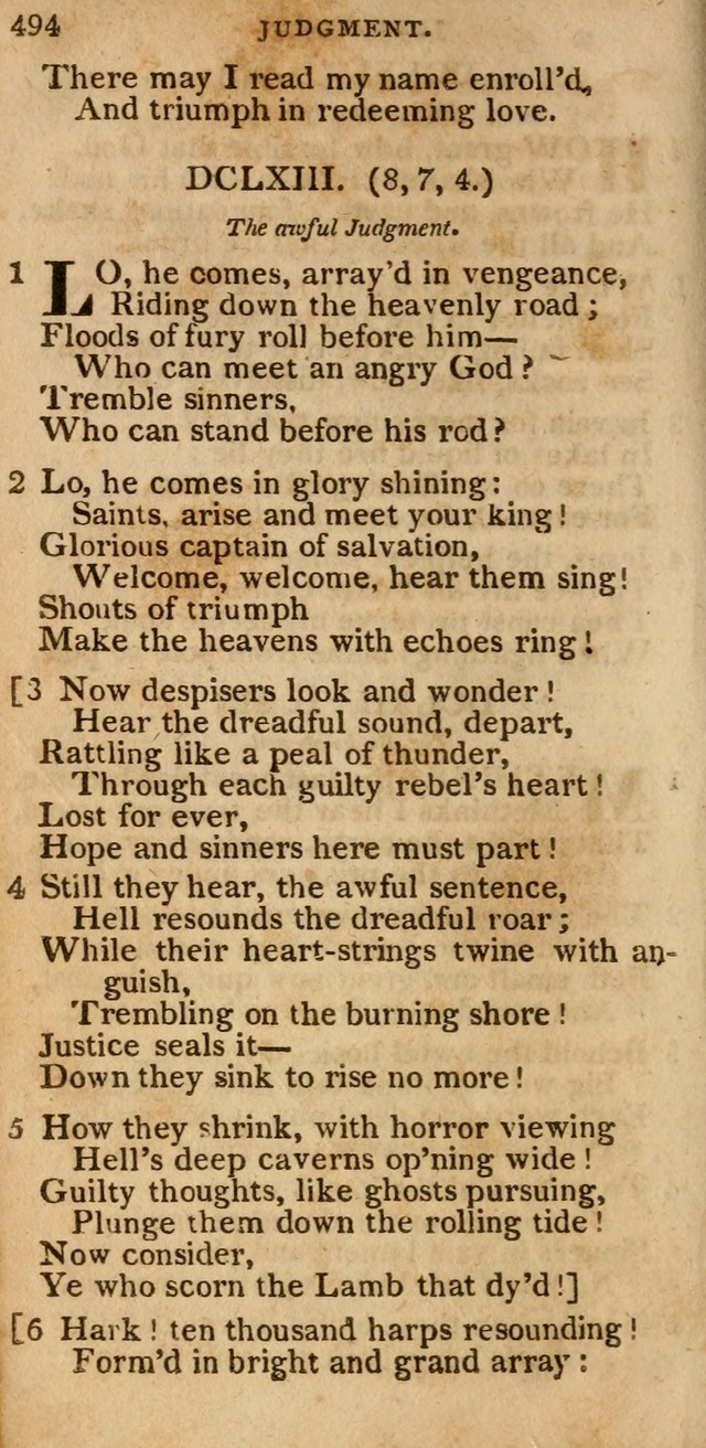 The Cluster of Spiritual Songs, Divine Hymns and Sacred Poems: being chiefly a collection (3rd ed. rev.) page 494