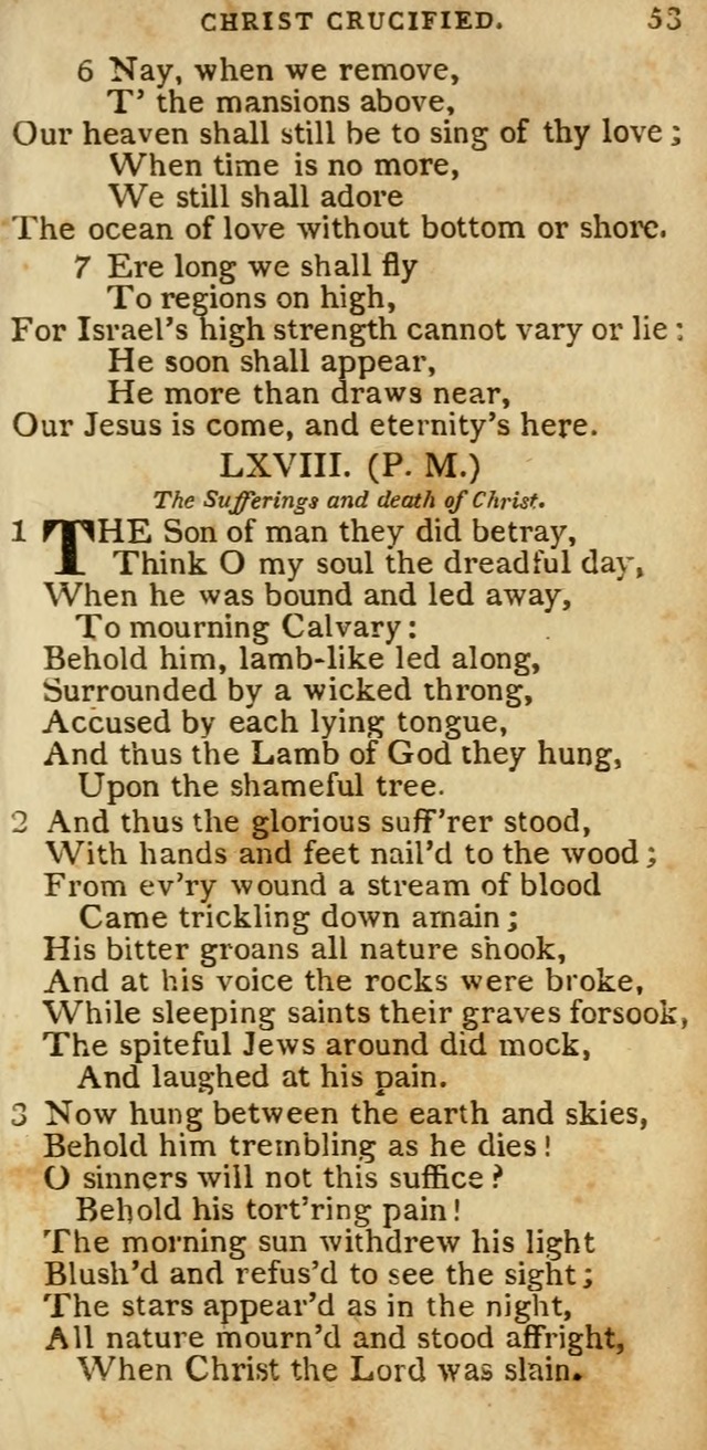 The Cluster of Spiritual Songs, Divine Hymns and Sacred Poems: being chiefly a collection (3rd ed. rev.) page 53