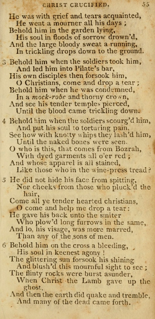 The Cluster of Spiritual Songs, Divine Hymns and Sacred Poems: being chiefly a collection (3rd ed. rev.) page 55