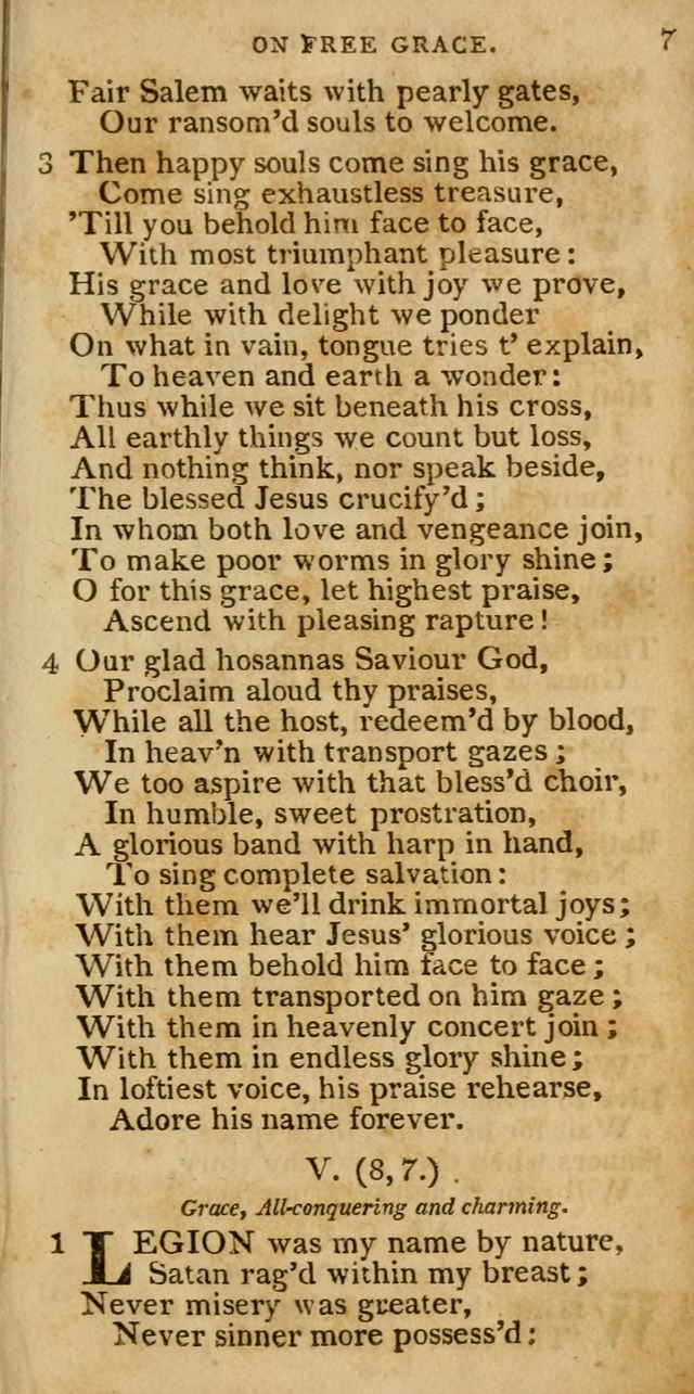 The Cluster of Spiritual Songs, Divine Hymns and Sacred Poems: being chiefly a collection (3rd ed. rev.) page 7