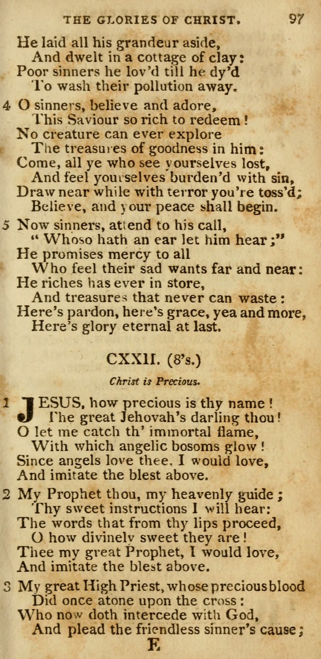 The Cluster of Spiritual Songs, Divine Hymns and Sacred Poems: being chiefly a collection (3rd ed. rev.) page 97