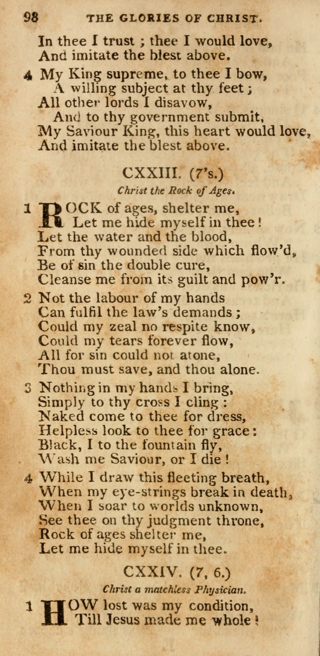 The Cluster of Spiritual Songs, Divine Hymns and Sacred Poems: being chiefly a collection (3rd ed. rev.) page 98