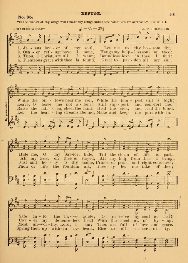 The Christian Sunday School Hymnal: a compilation of choice hymns and tunes for Sunday schools page 101