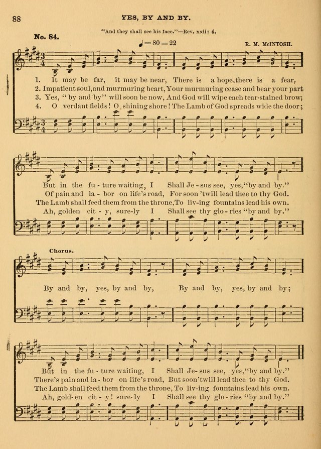 The Christian Sunday School Hymnal: a compilation of choice hymns and tunes for Sunday schools page 88