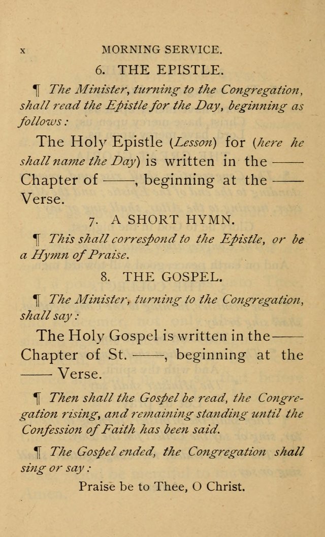 The Church and Sunday-School Hymnal page 10