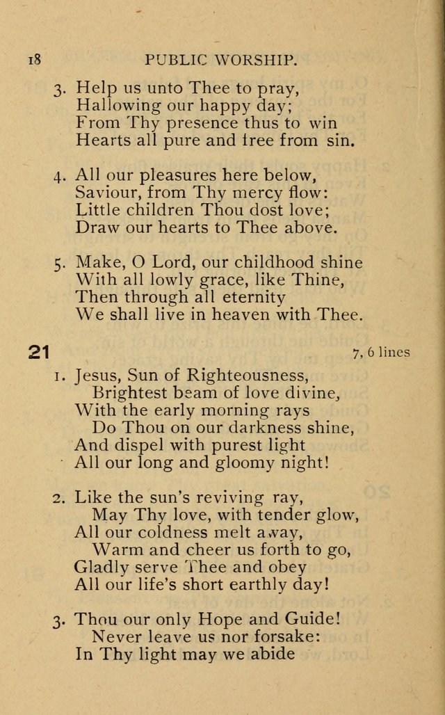 The Church and Sunday-School Hymnal page 106