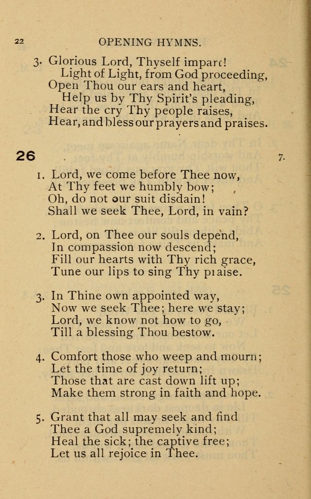 The Church and Sunday-School Hymnal page 110