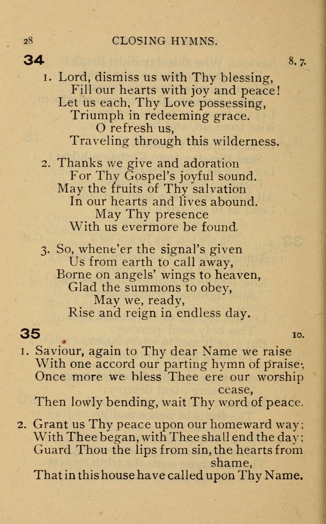 The Church and Sunday-School Hymnal page 116