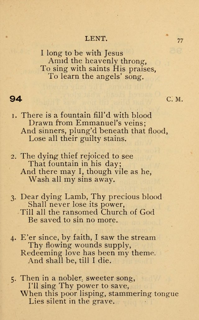 The Church and Sunday-School Hymnal page 165