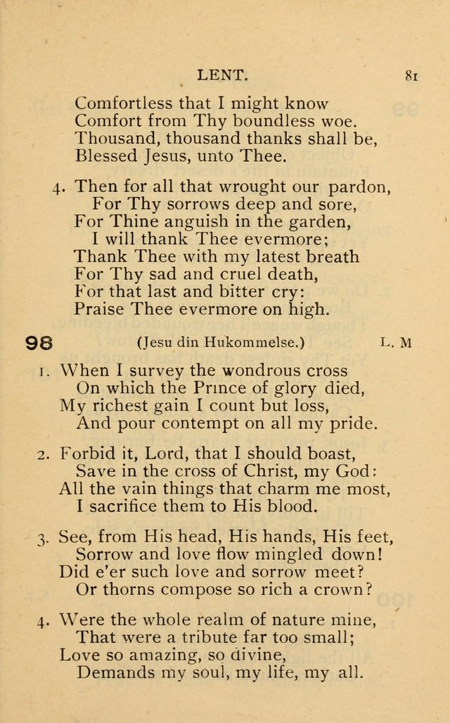 The Church and Sunday-School Hymnal page 169