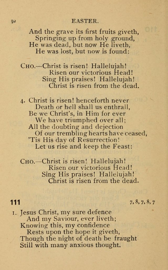 The Church and Sunday-School Hymnal page 180