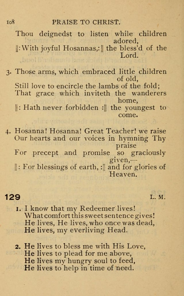 The Church and Sunday-School Hymnal page 196