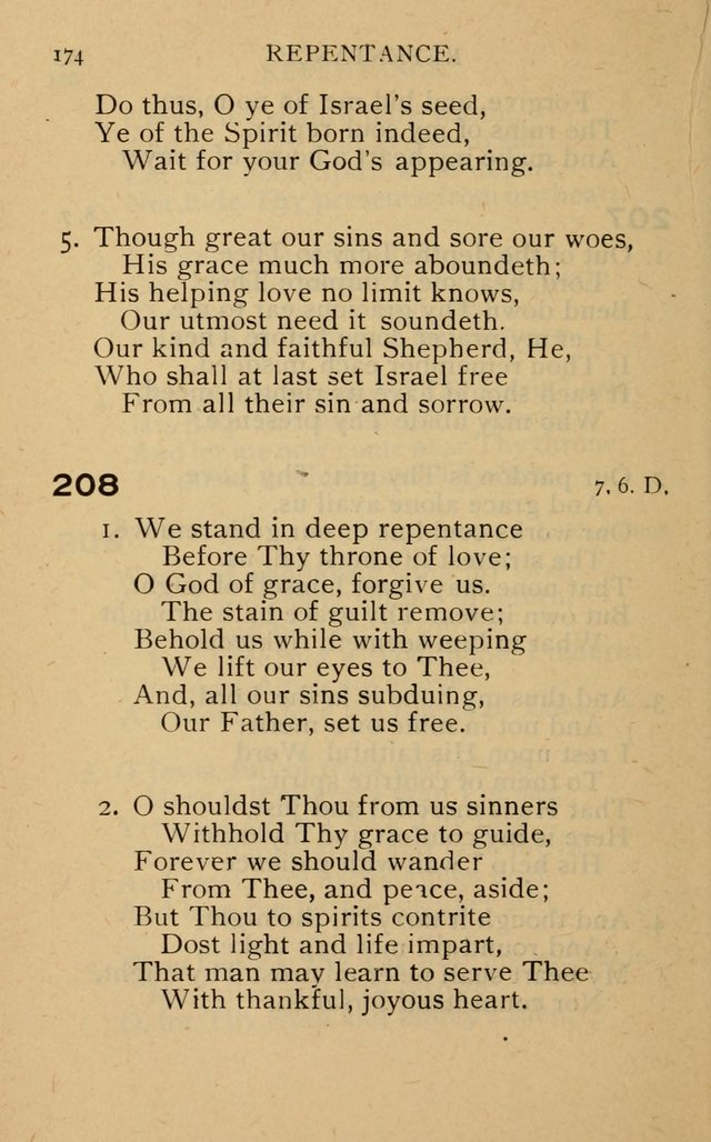 The Church and Sunday-School Hymnal page 262