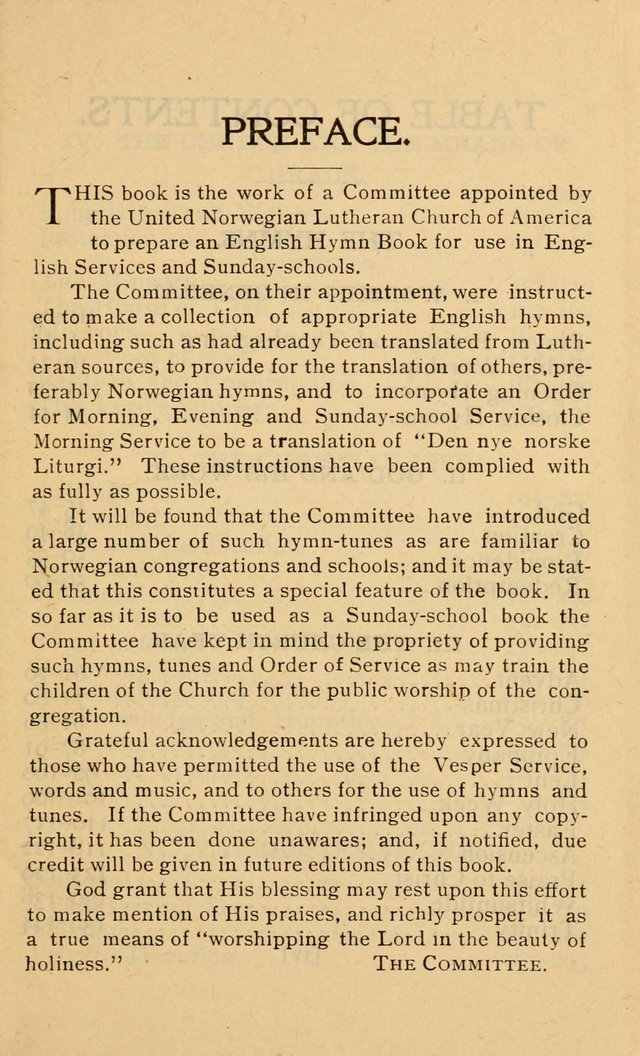 The Church and Sunday-School Hymnal page 3