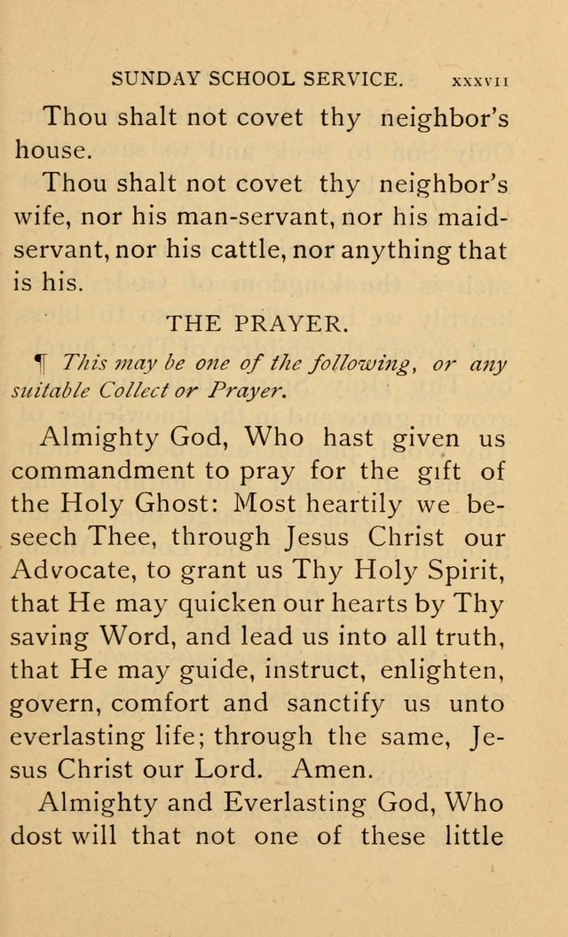 The Church and Sunday-School Hymnal page 37