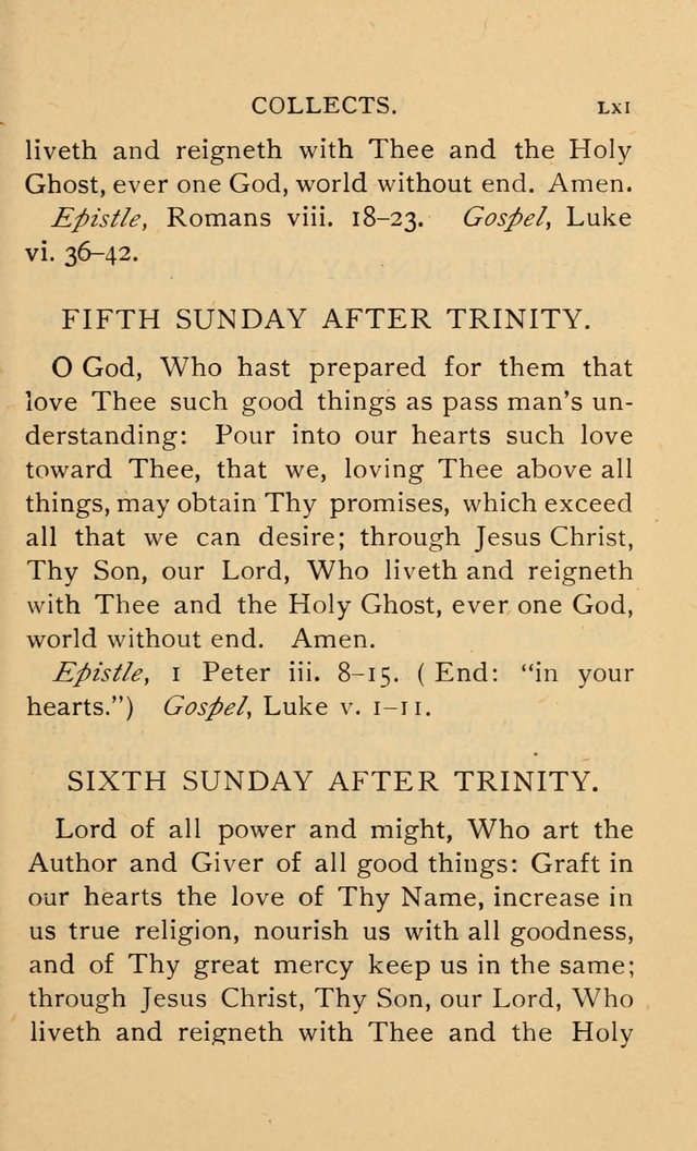 The Church and Sunday-School Hymnal page 61