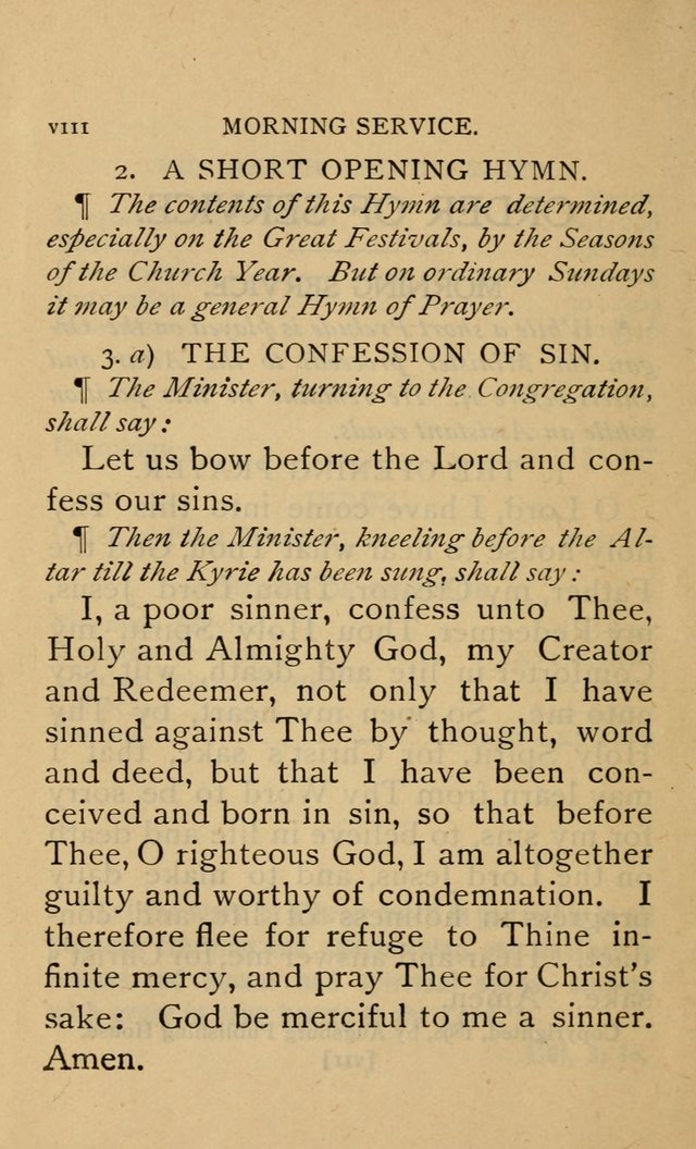 The Church and Sunday-School Hymnal page 8