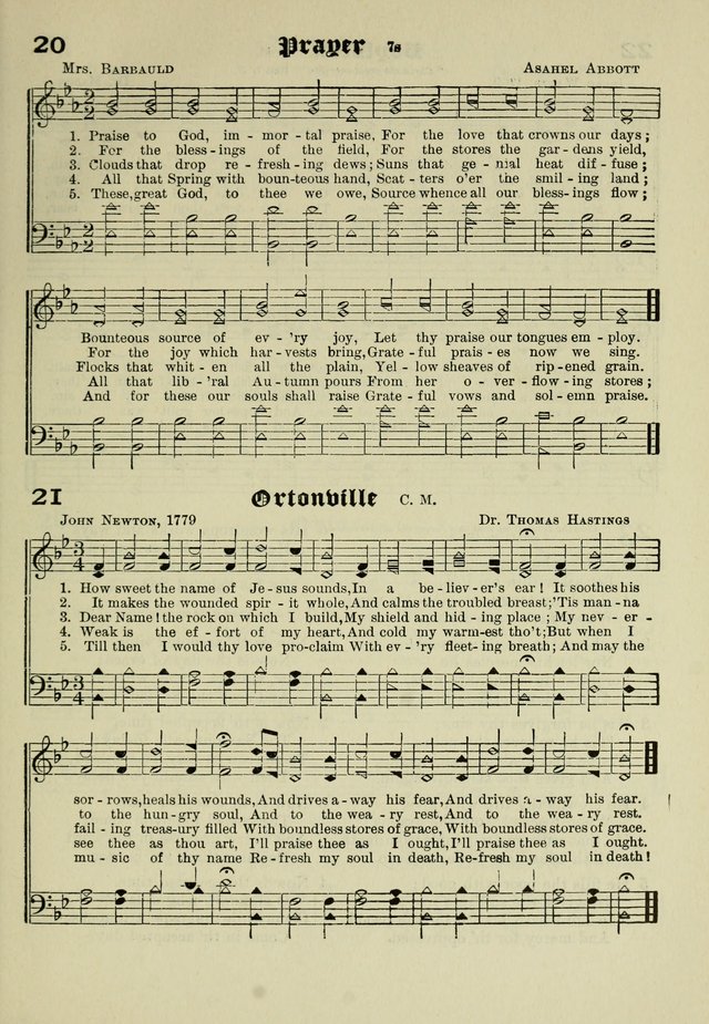 Church and Sunday School Hymnal with Supplement: a Collection of Hymns and Sacred Songs ... [with Deutscher Anhang] page 13