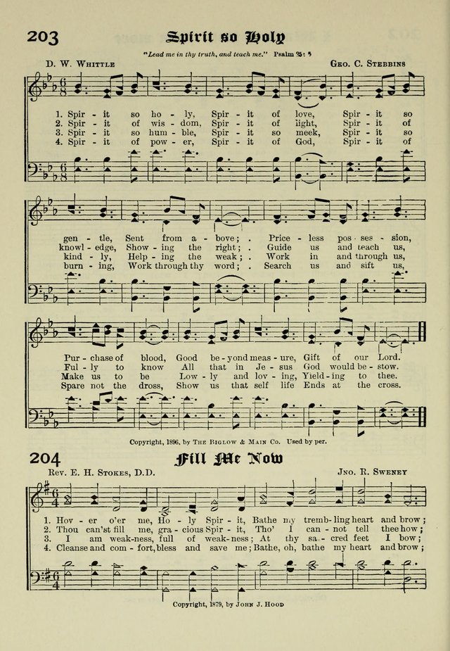 Church and Sunday School Hymnal with Supplement: a Collection of Hymns and Sacred Songs ... [with Deutscher Anhang] page 142