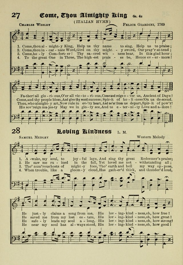 Church and Sunday School Hymnal with Supplement: a Collection of Hymns and Sacred Songs ... [with Deutscher Anhang] page 16