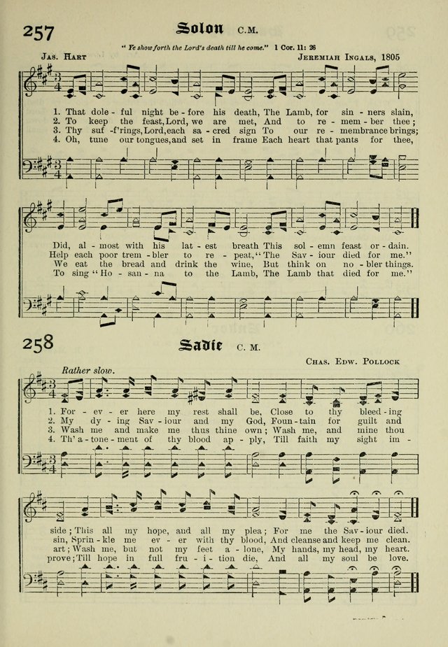 Church and Sunday School Hymnal with Supplement: a Collection of Hymns and Sacred Songs ... [with Deutscher Anhang] page 185